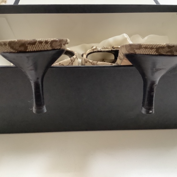 Gucci GG canvas sandals, size 38, original Gucci - Picture 3 of 5